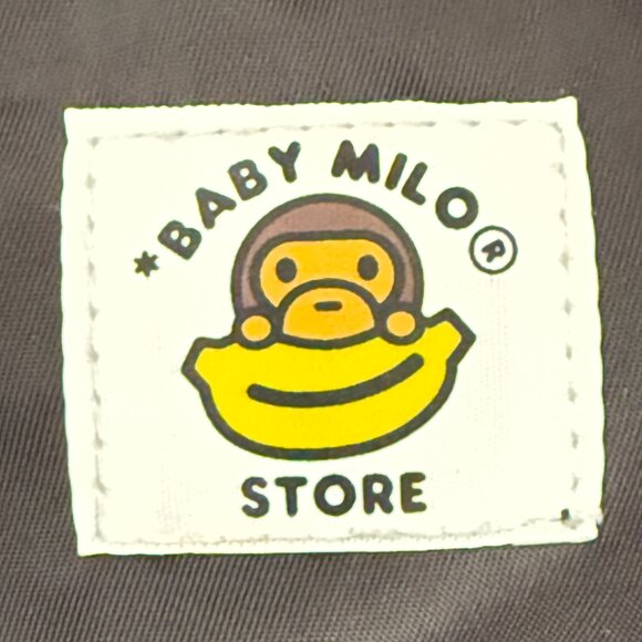$399 Authentic BABY MILO STORE by A BATHING APE Unisex Black Backpack - Picture 2 of 15